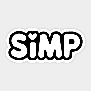 Simp Sticker